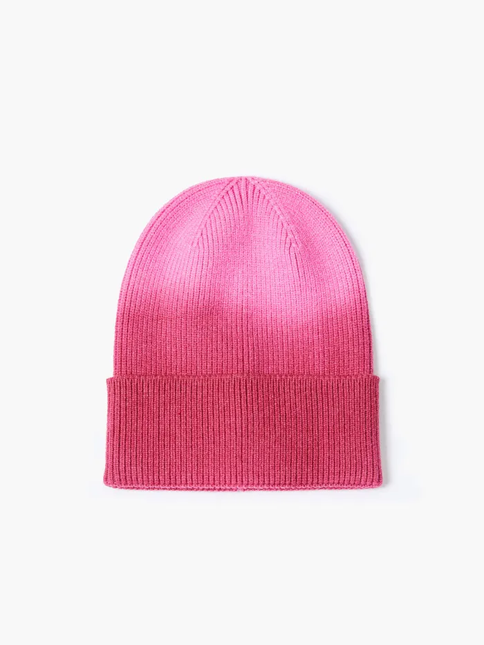 Woman Hats French Connection Kezia Ombre Beanie Pink