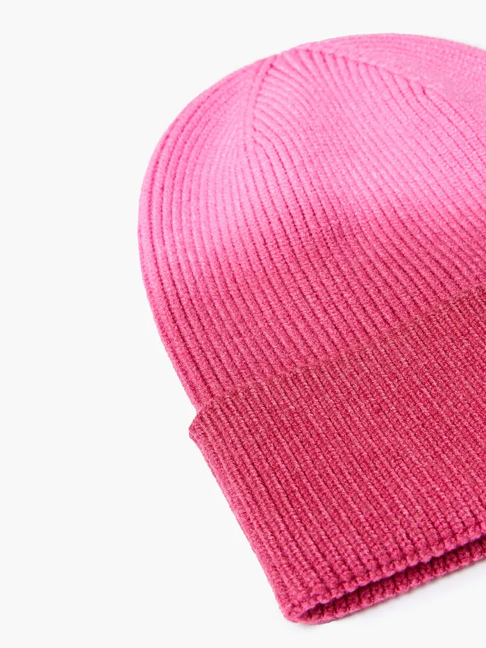 Woman Hats French Connection Kezia Ombre Beanie Pink