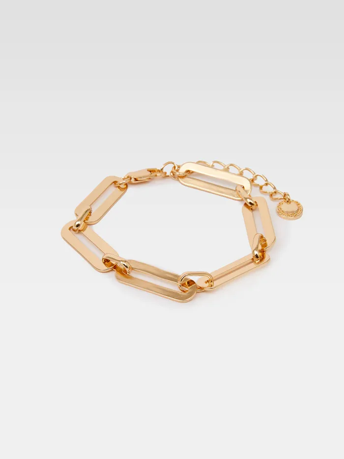 Woman Jewellery French Connection Chain Link Bracelet Gold