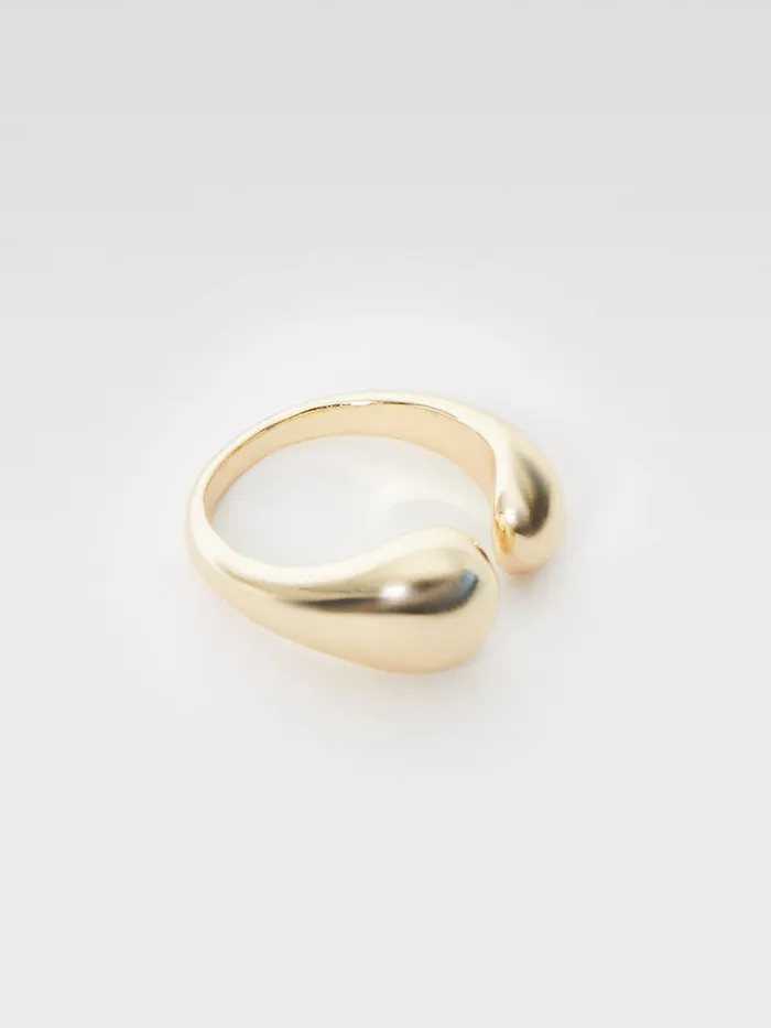 Woman Jewellery French Connection Chunky Open Ring Gold
