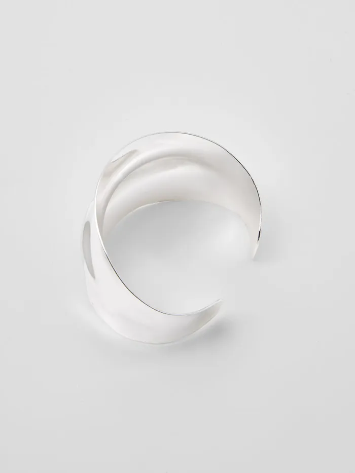 Woman Jewellery French Connection Wide Open Cuff Silver