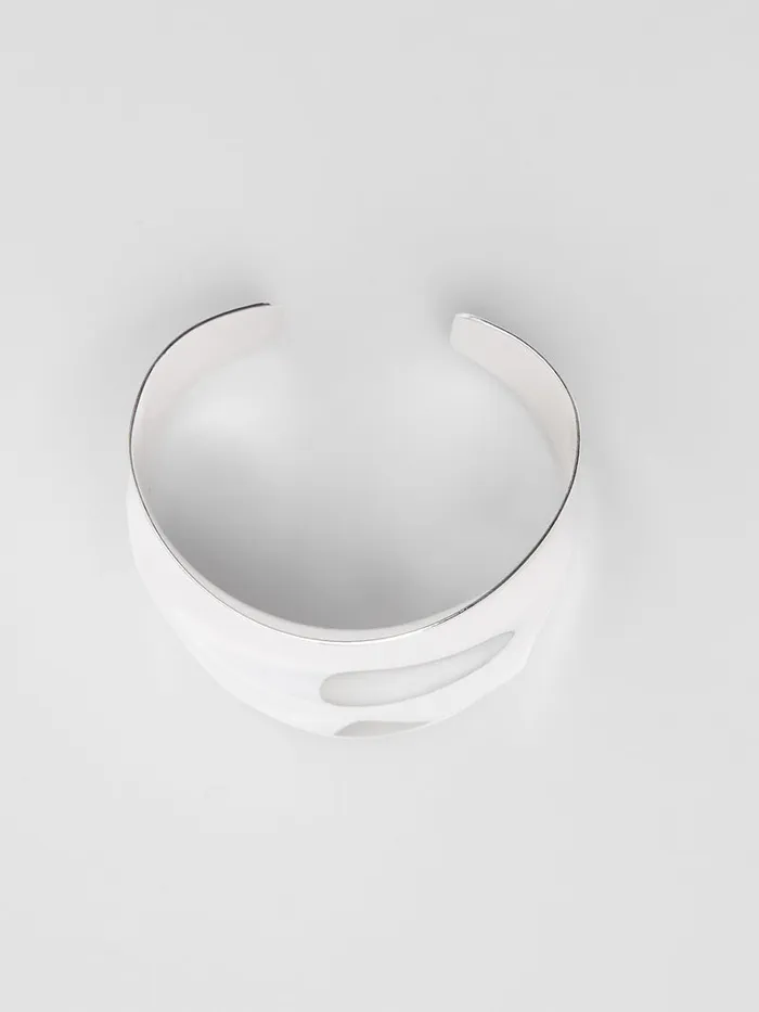 Woman Jewellery French Connection Wide Open Cuff Silver Woman Jewellery French Connection Wide Open Cuff Silver