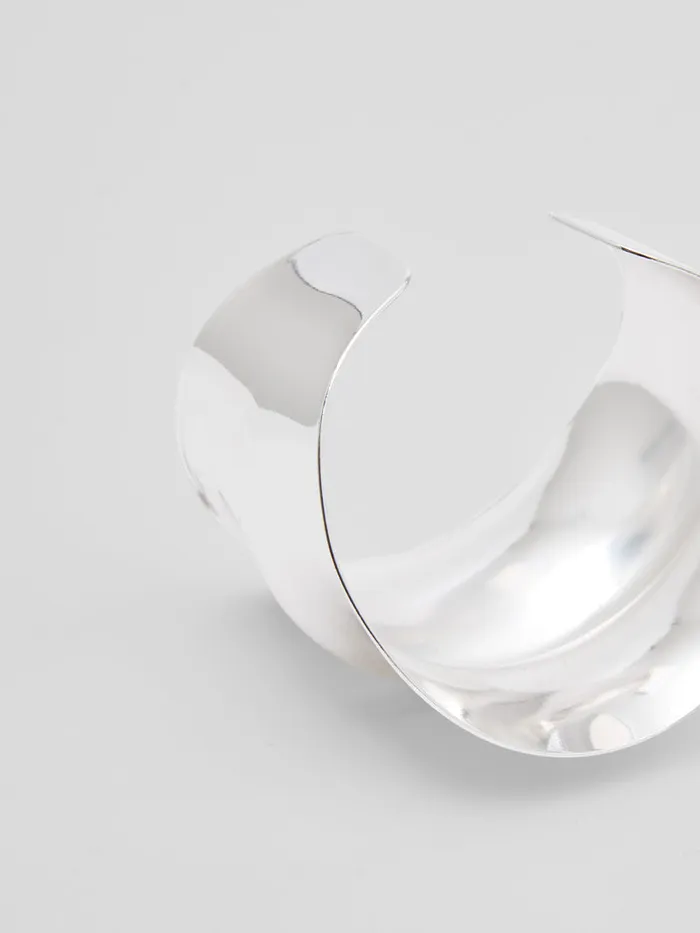 Woman Jewellery French Connection Wide Open Cuff Silver Woman Jewellery French Connection Wide Open Cuff Silver