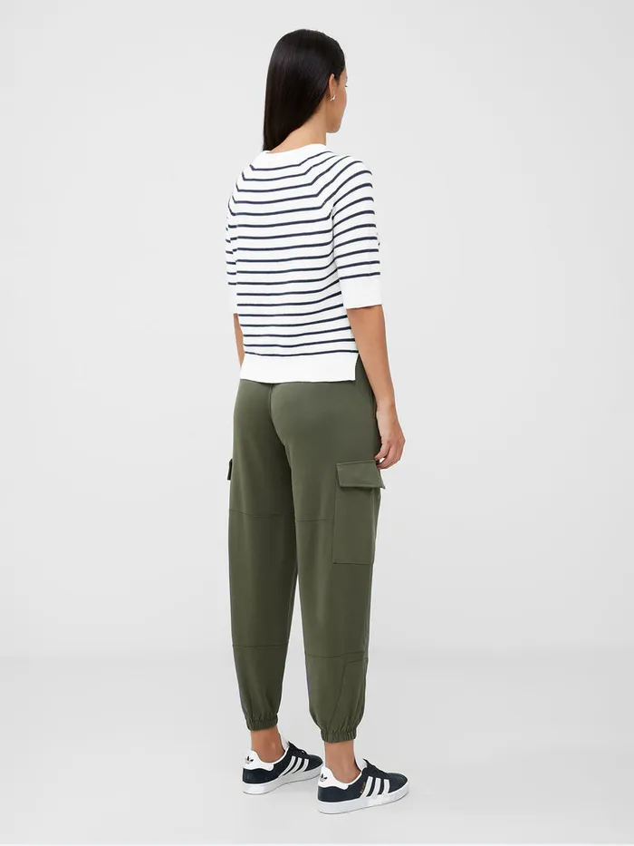 Woman Jumpers and Cardigans French Connection Lily Mozart Stripe Short Sleeve Jumper Summer Whiteutility Woman Jumpers and Cardigans French Connection Lily Mozart Stripe Short Sleeve Jumper Summer Whiteutility