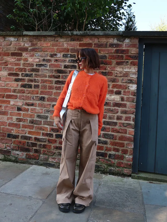 Woman Jumpers and Cardigans French Connection Molly Feather Long Sleeve Cardigan Coral Rose Woman Jumpers and Cardigans French Connection Molly Feather Long Sleeve Cardigan Coral Rose