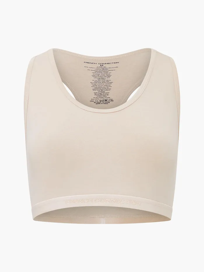 WomanMan Underwear and Socks French Connection Fc 2 Pack Crop Top Tonal Nudegrey Excalibur WomanMan Underwear and Socks French Connection Fc 2 Pack Crop Top Tonal Nudegrey Excalibur