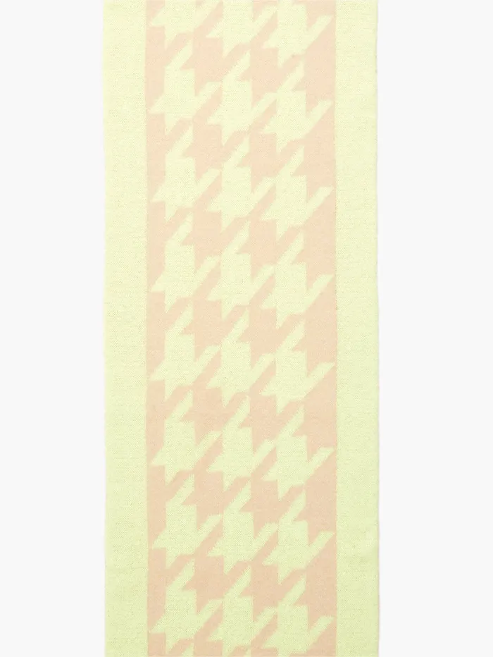 Woman Scarves French Connection Oversized Houndstooth Scarf Sharp Greenoatmeal Woman Scarves French Connection Oversized Houndstooth Scarf Sharp Greenoatmeal