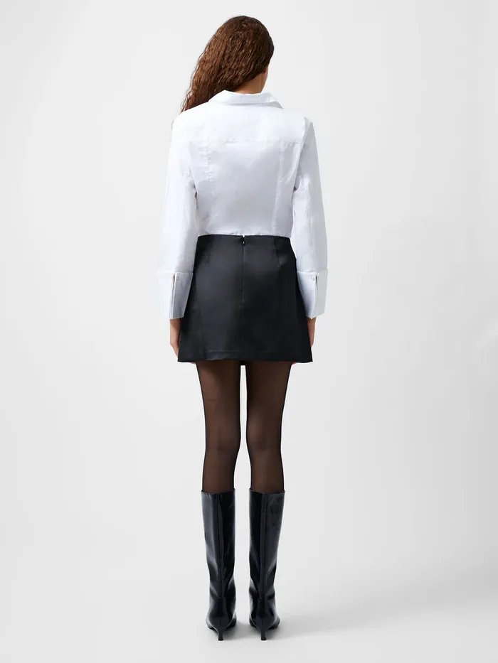 Woman Skirts and Shorts French Connection Carey Satin Embellished Pocket Mini Skirt Black Woman Skirts and Shorts French Connection Carey Satin Embellished Pocket Mini Skirt Black