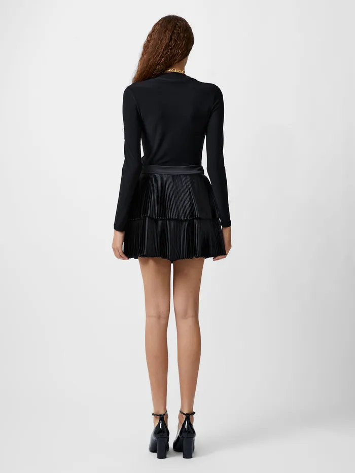 Woman Skirts and Shorts French Connection Ilsa Pleated Mini Skirt Blackout