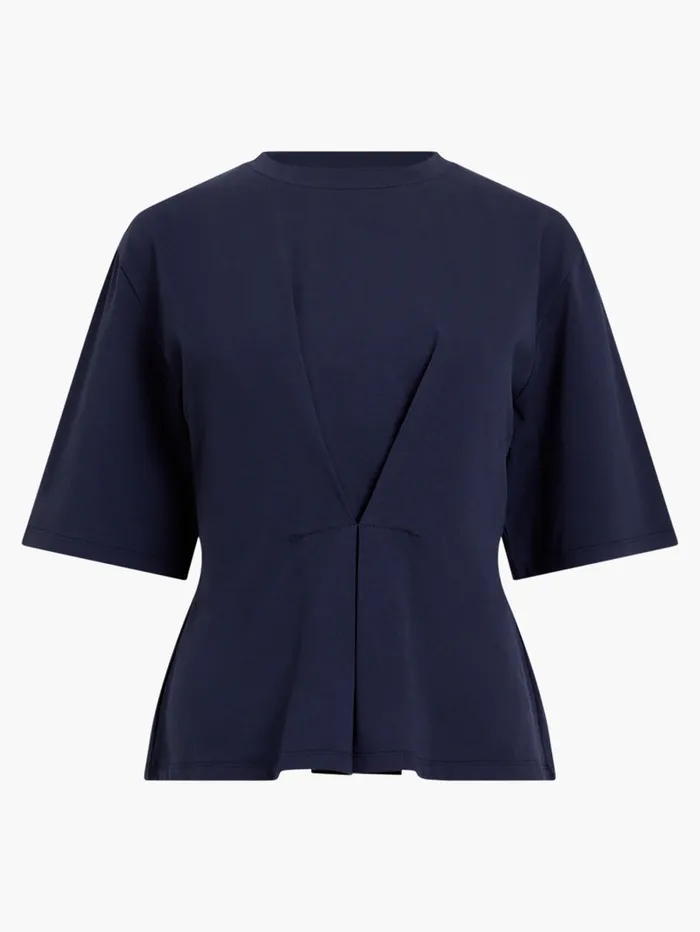 Woman Tops French Connection Pearl Top Utility Blue Woman Tops French Connection Pearl Top Utility Blue