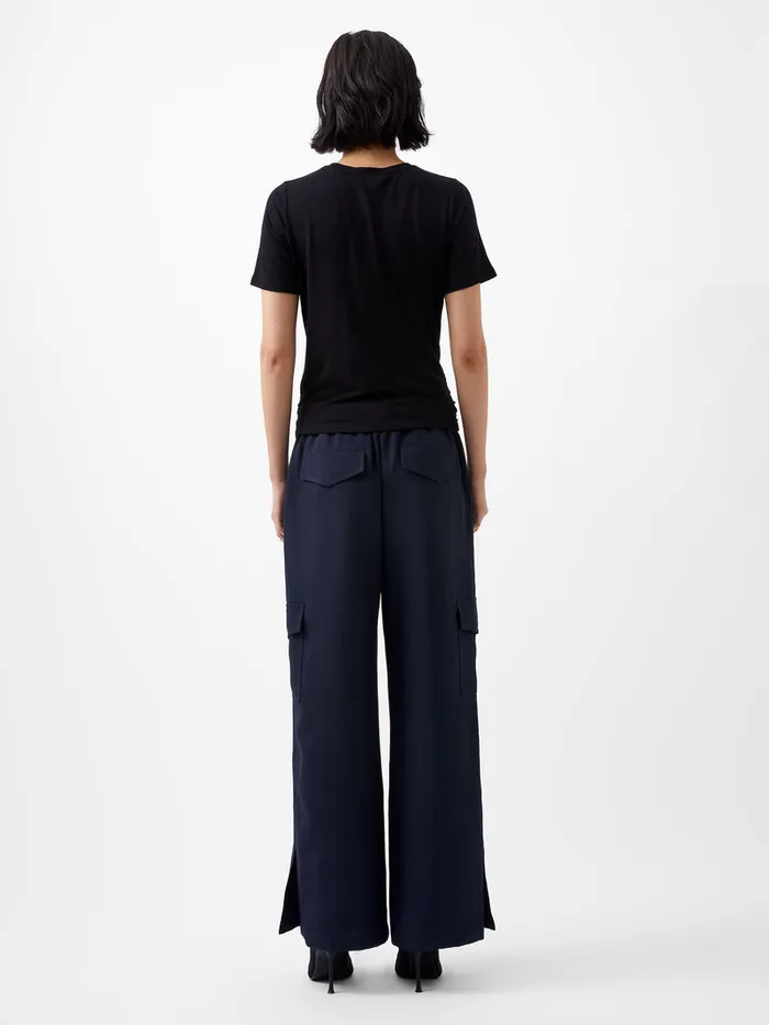 Woman Tops French Connection Rianna Twist Jersey Top Blackout