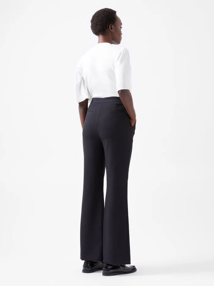 Woman Trousers French Connection Azra Twill Trousers Blackout