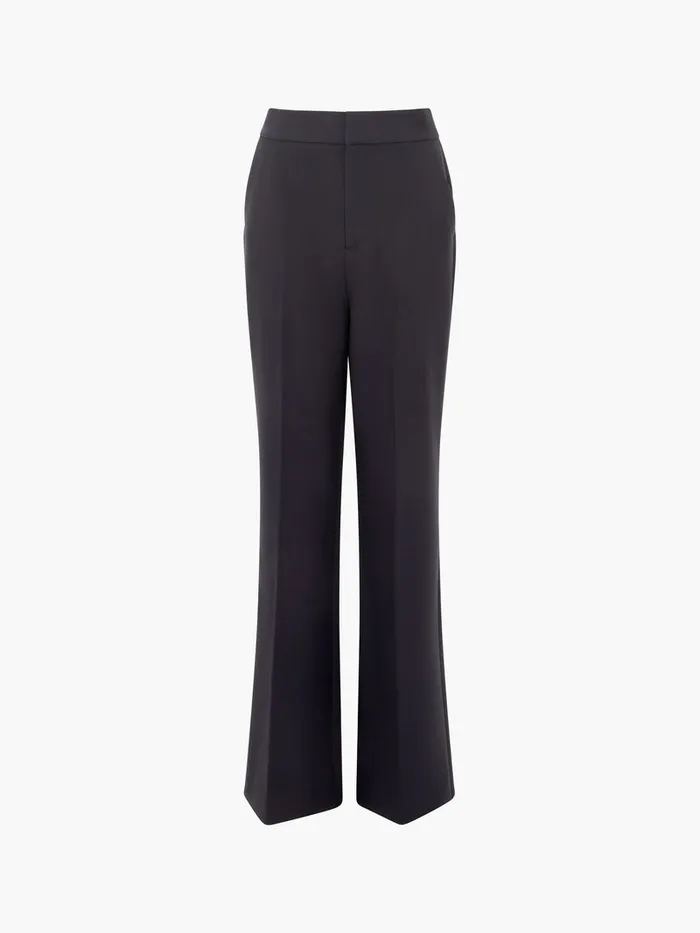 Woman Trousers French Connection Azra Twill Trousers Blackout