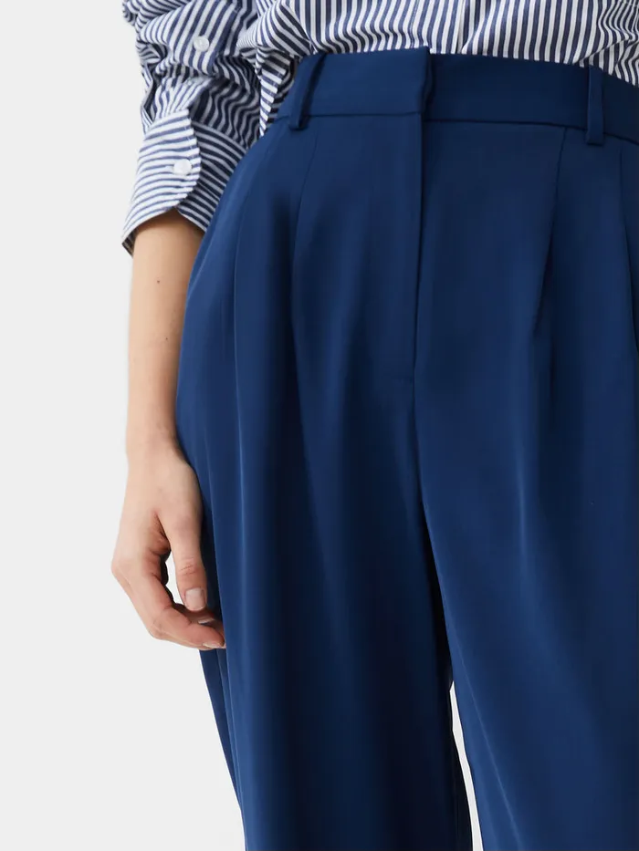 Woman Trousers French Connection Harrie Tailored Trousers Midnight Blue