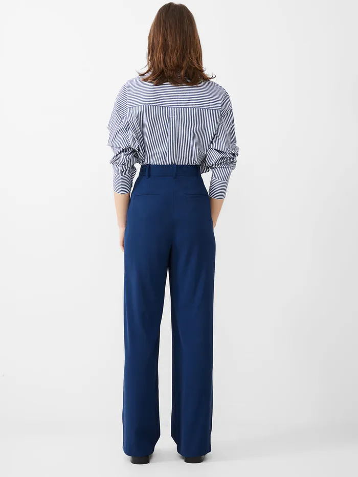 Woman Trousers French Connection Harrie Tailored Trousers Midnight Blue