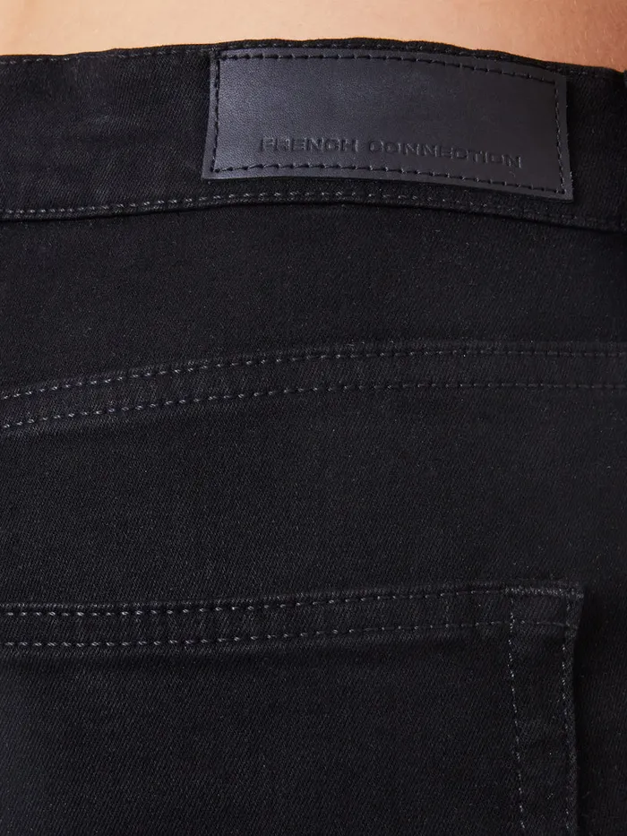 Woman Trousers French Connection Soft Stretch Denim High Rise Skinny Jeans 30 Inch Black Woman Trousers French Connection Soft Stretch Denim High Rise Skinny Jeans 30 Inch Black