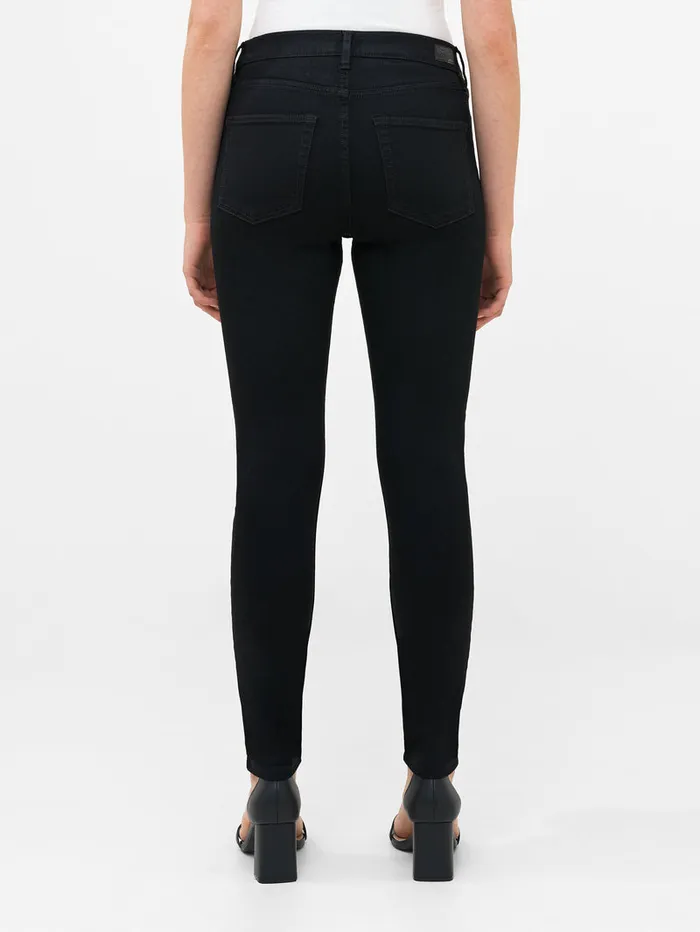 Woman Trousers French Connection Soft Stretch Denim High Rise Skinny Jeans 30 Inch Black Woman Trousers French Connection Soft Stretch Denim High Rise Skinny Jeans 30 Inch Black