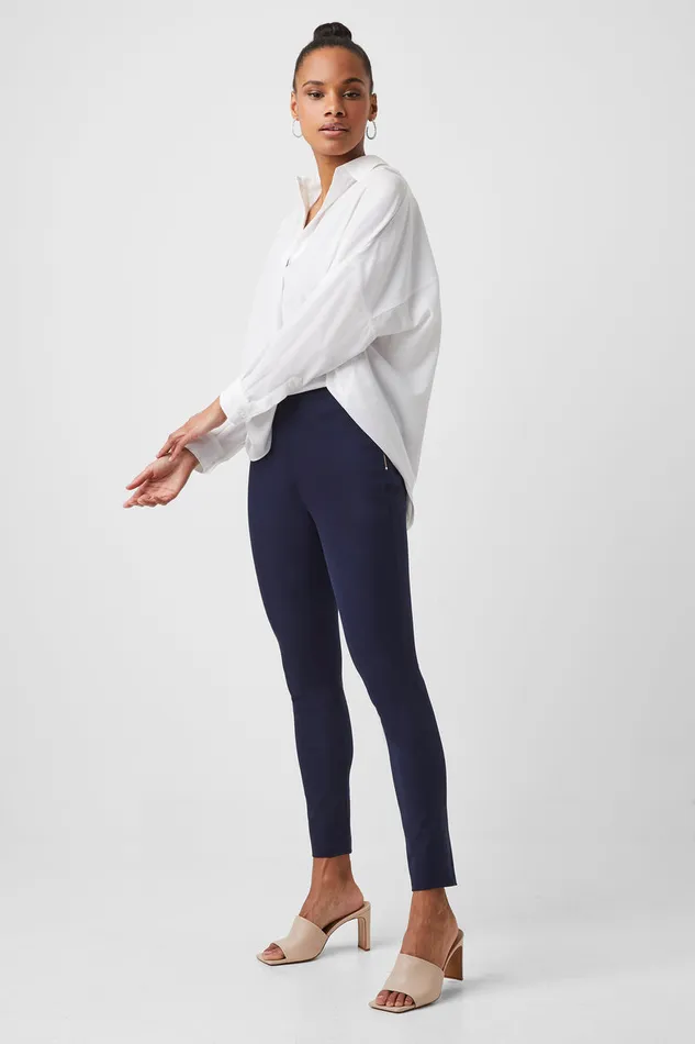 Woman Trousers French Connection Street Twill Skinny Trousers Nocturnal Woman Trousers French Connection Street Twill Skinny Trousers Nocturnal