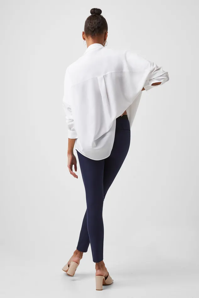Woman Trousers French Connection Street Twill Skinny Trousers Nocturnal Woman Trousers French Connection Street Twill Skinny Trousers Nocturnal