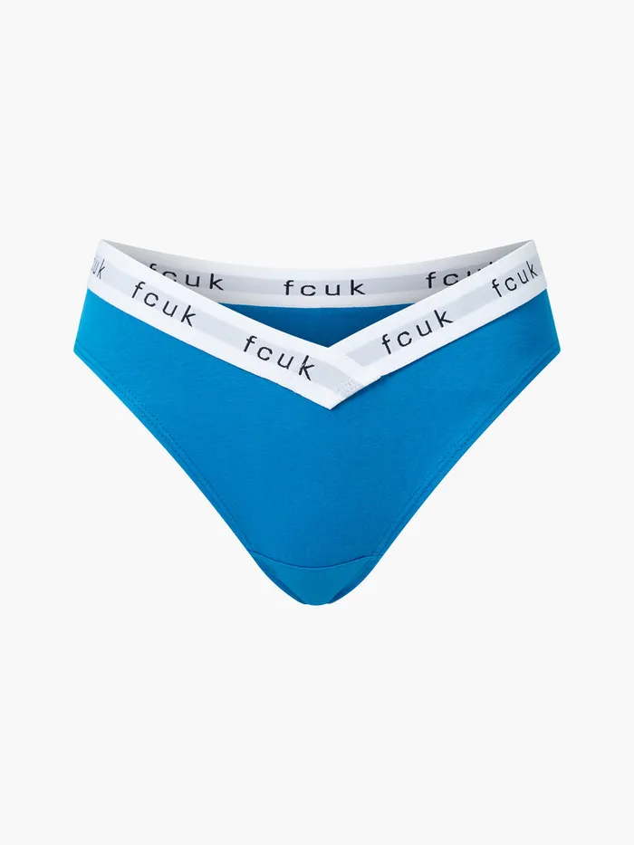 Woman Underwear and Socks French Connection FCUK 3 Pack VCut Briefs Multi 3 Woman Underwear and Socks French Connection FCUK 3 Pack VCut Briefs Multi 3