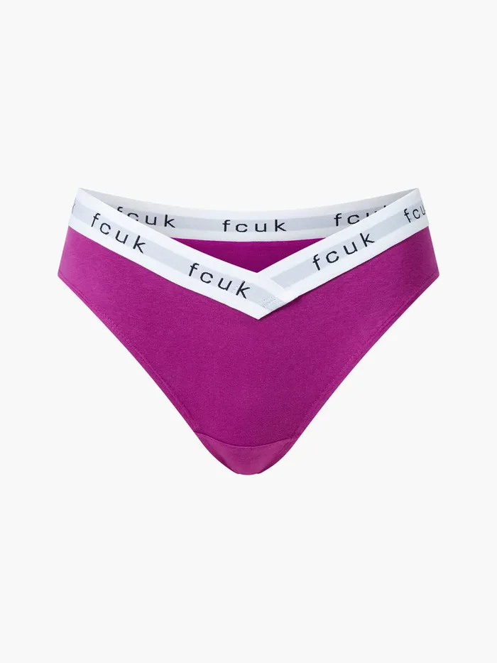 Woman Underwear and Socks French Connection FCUK 3 Pack VCut Briefs Multi 3 Woman Underwear and Socks French Connection FCUK 3 Pack VCut Briefs Multi 3