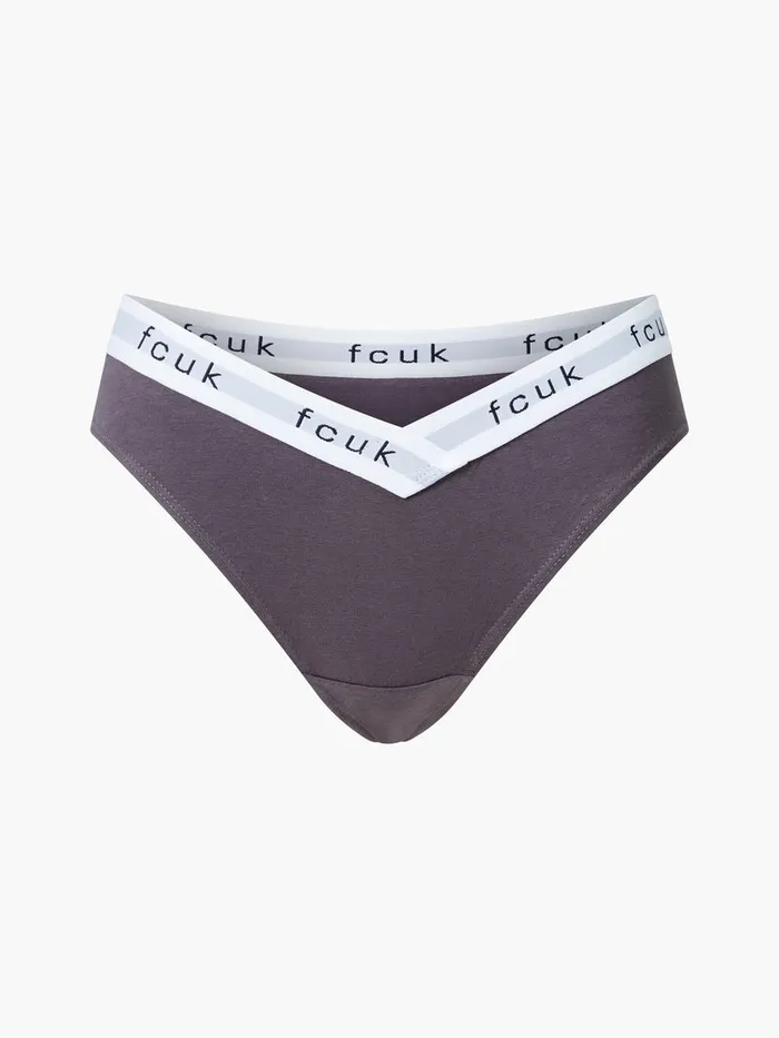 Woman Underwear and Socks French Connection FCUK 3 Pack VCut Briefs Multi 3 Woman Underwear and Socks French Connection FCUK 3 Pack VCut Briefs Multi 3