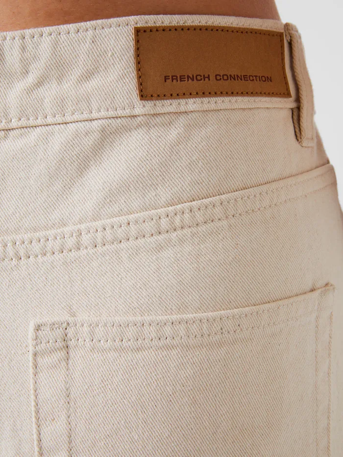 Woman Women039s Winter Outfits French Connection Denver Denim Relaxed Wide Leg Jeans 34 Inch Ecru Woman Women039s Winter Outfits French Connection Denver Denim Relaxed Wide Leg Jeans 34 Inch Ecru