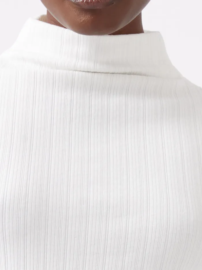 Woman Women039s Winter Outfits French Connection Sasia Long Sleeve Mock Neck Top Winter White Woman Women039s Winter Outfits French Connection Sasia Long Sleeve Mock Neck Top Winter White