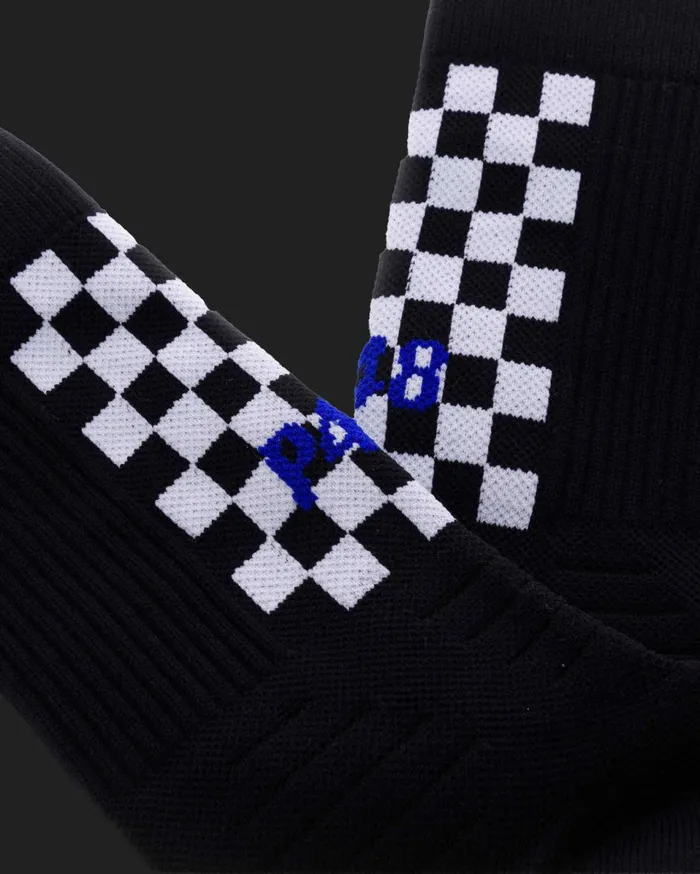 Women Accessories P448 Socks BlackCheck Women Accessories P448 Socks BlackCheck