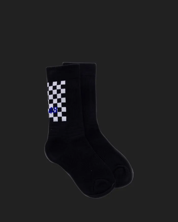 Women Accessories P448 Socks BlackCheck Women Accessories P448 Socks BlackCheck