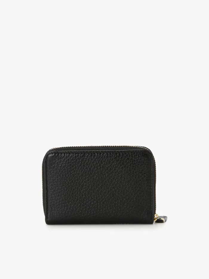 Women Agns B Bags Black Leather 034b034 Logo Coin Purse