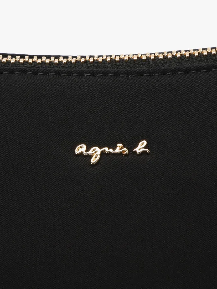 Women Agns B Bags Black Nylon Shoulder Bag