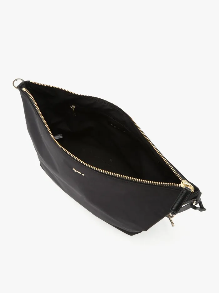 Women Agns B Bags Black Nylon Shoulder Bag