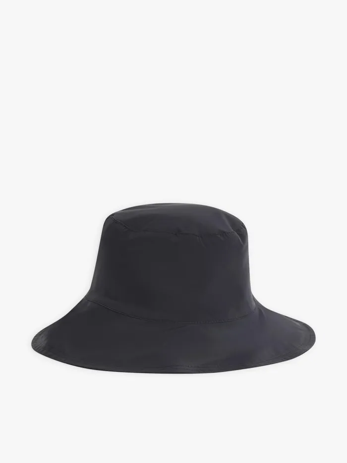 Women Agns B Caps and Hats Black Technical Fabric Monia Hat