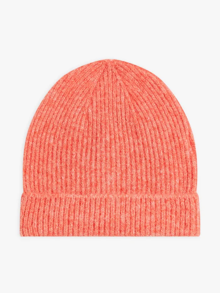 Women Agns B Caps and Hats Orange Alpaca Annie Beanie