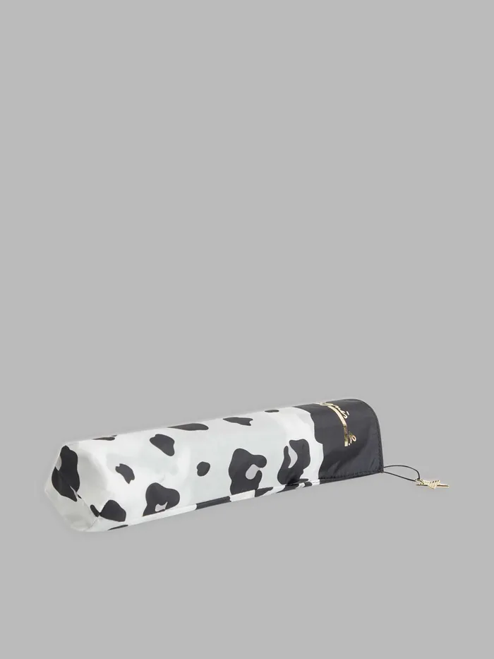 Women Agns B Caps and Hats White Animal Print Mini Umbrella