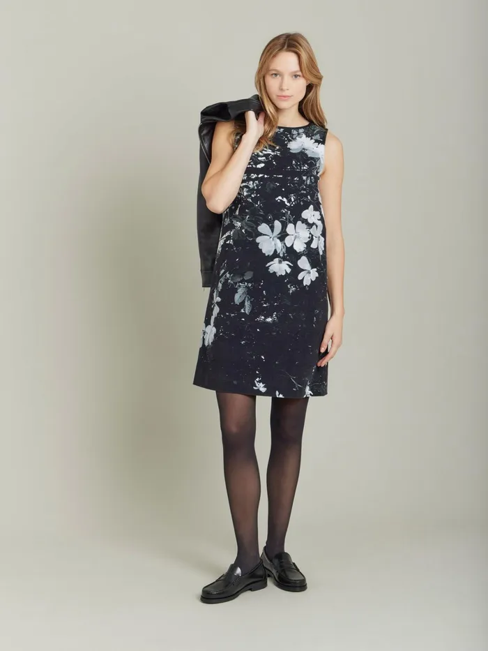 Women Agns B Dresses Black Cotton Photo King Dress