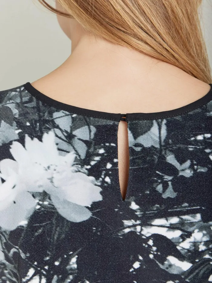 Women Agns B Dresses Black Cotton Photo King Dress