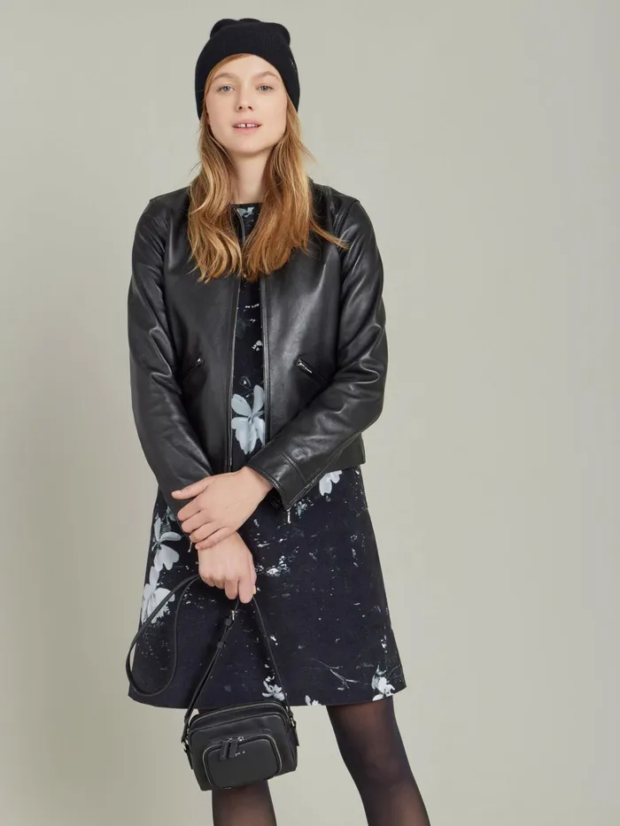 Women Agns B Dresses Black Cotton Photo King Dress