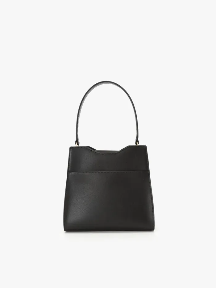 Women Agns B Handbags Black Leather 034b034 Logo Bag
