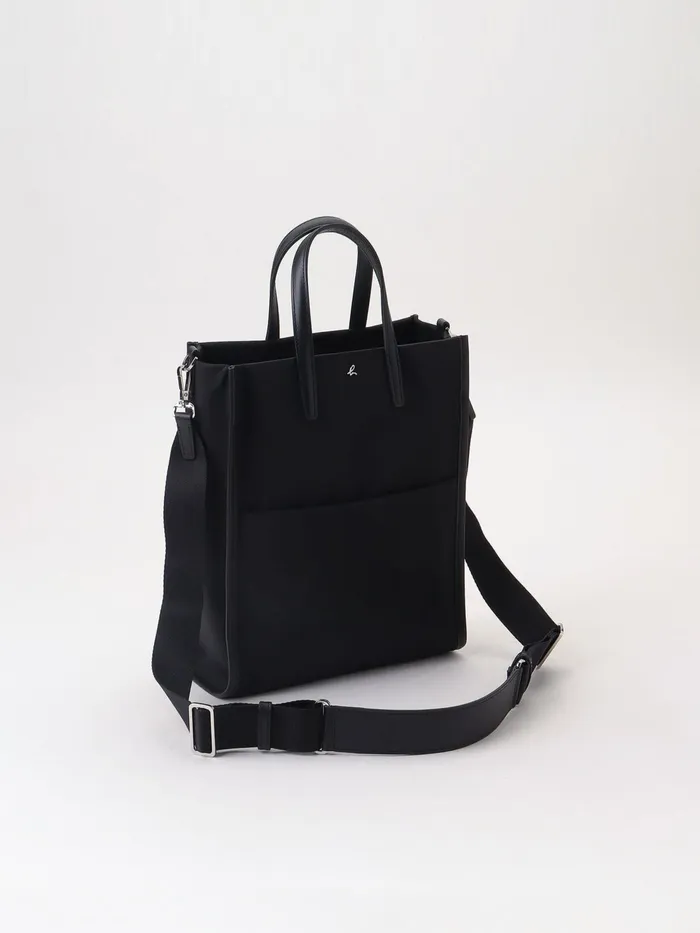 Women Agns B Handbags Black Nylon Shoulder Bag