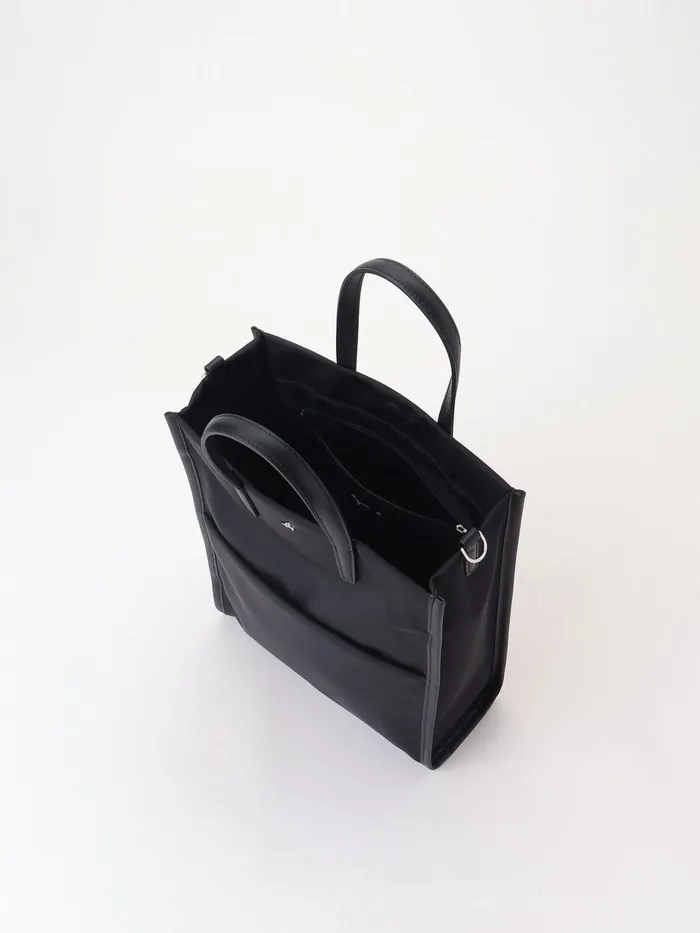Women Agns B Handbags Black Nylon Shoulder Bag