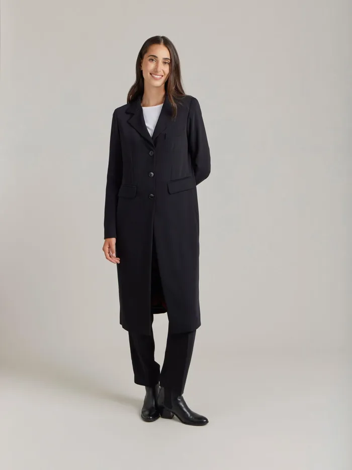 Women Agns B Jackets and Coats Black Charley Coat Photo Lining