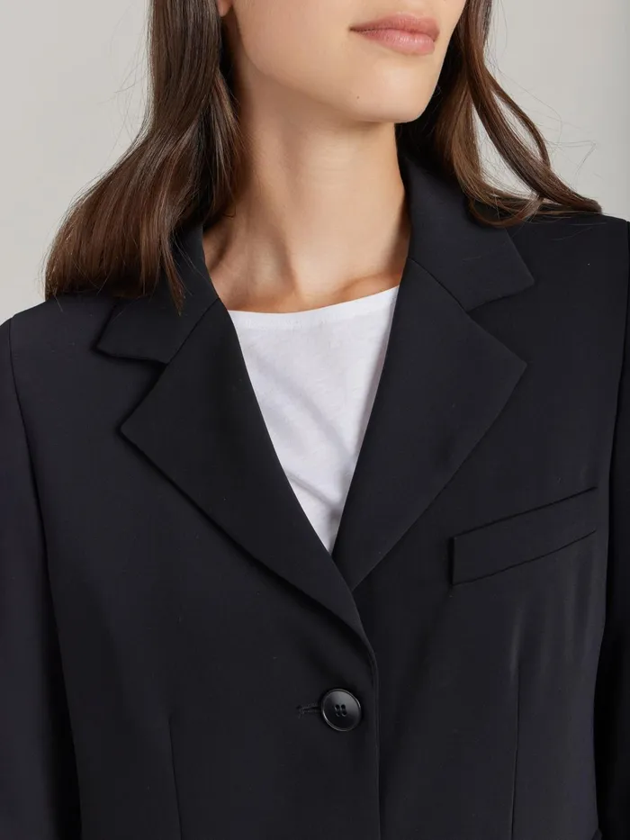 Women Agns B Jackets and Coats Black Charley Coat Photo Lining