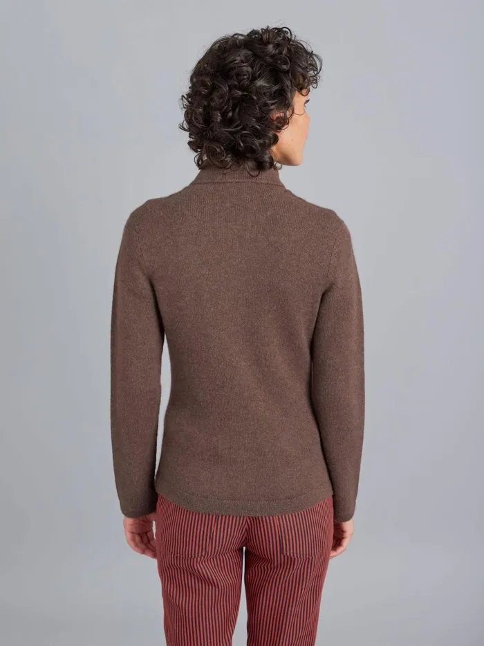 Women Agns B Jackets and Coats Brown Clifford Cashmere Jacket