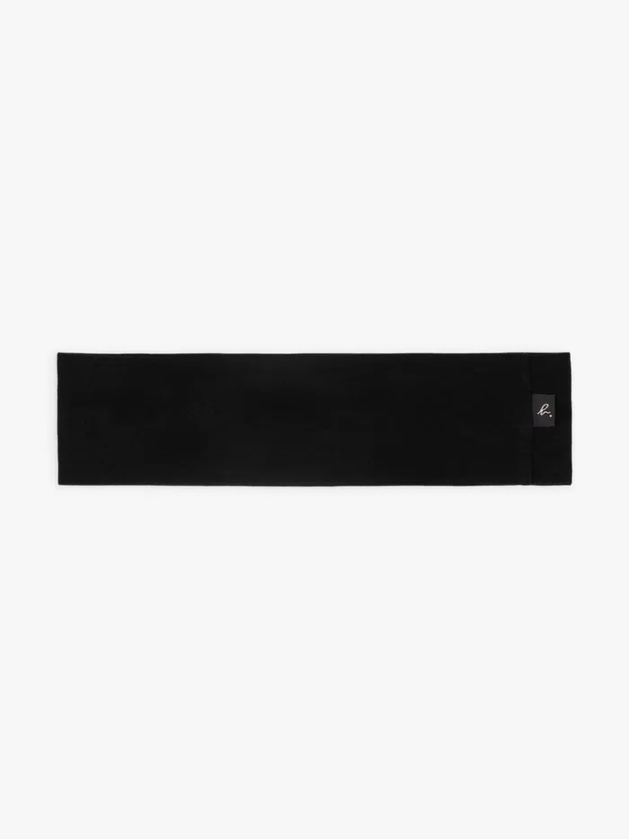 Women Agns B Jewellery and Watches Black Jersey Headband With 034b034 Logo