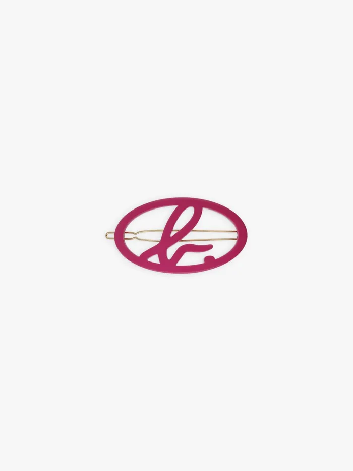 Women Agns B Jewellery and Watches Pink B Logo Clip