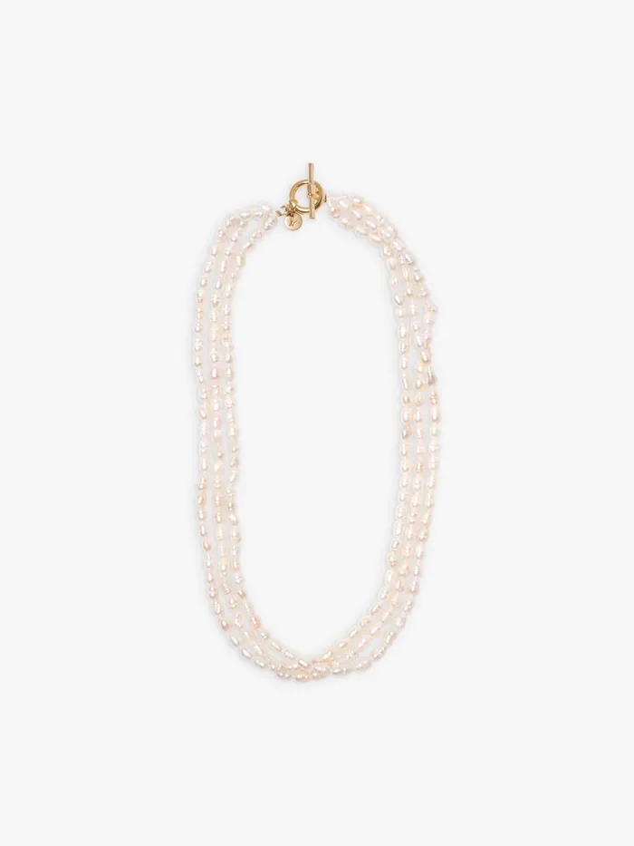 Women Agns B Jewellery and Watches White Lisa Necklace