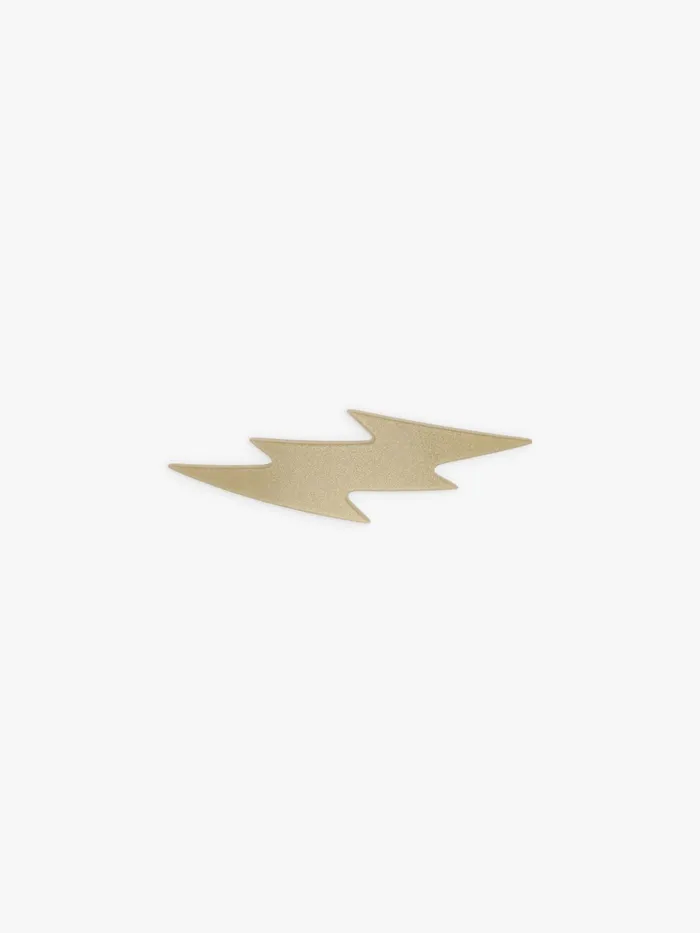 Women Agns B Jewellery and Watches Yellow Gold Eclair Clip