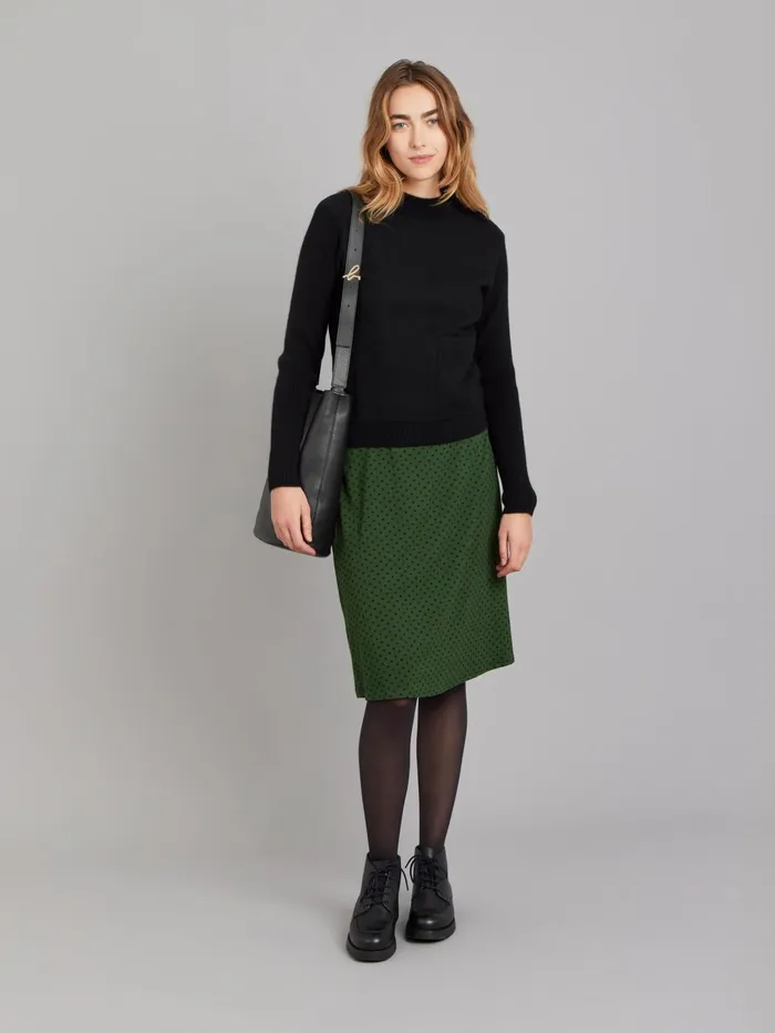 Women Agns B Jumpers Black Yack Wool Poche Jumper